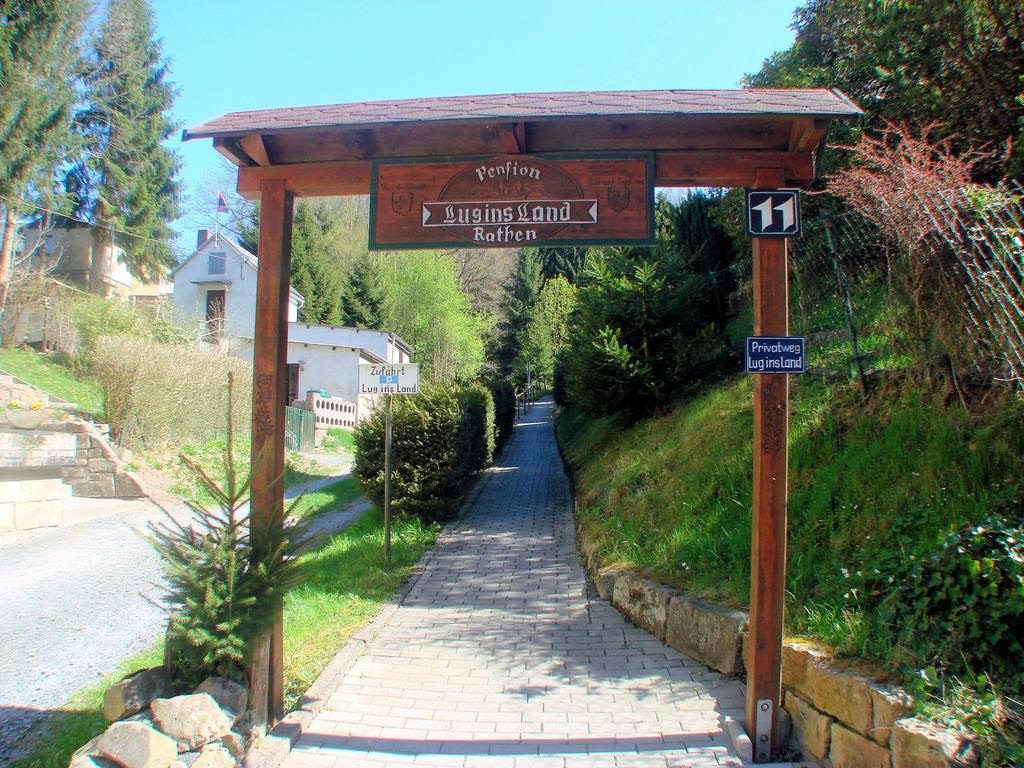 Pension "Lug Ins Land" Rathen Exteriér fotografie